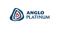 The logo of Anglo Platinum features a stylized triangular shape with three nested outlines in blue and red, much like the robust design of a clear view fence, next to the text ANGLO PLATINUM in blue capital letters on a white background. The logo of Anglo Platinum features a stylized triangular shape with three nested outlines in blue and red, much like the robust design of a clear view fence, next to the text ANGLO PLATINUM in blue capital letters on a white background.