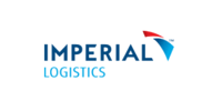 Logo of Imperial Logistics featuring the word IMPERIAL in bold blue letters, with LOGISTICS below in lighter blue. A stylized, abstract shape in red and blue appears to the right, offering a clear view of the brands dynamic identity. Logo of Imperial Logistics featuring the word IMPERIAL in bold blue letters, with LOGISTICS below in lighter blue. A stylized, abstract shape in red and blue appears to the right, offering a clear view of the brands dynamic identity.